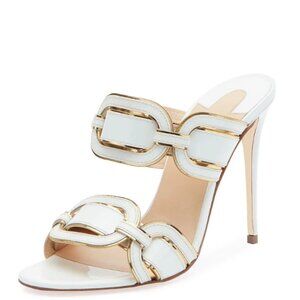 FSJ Women Versatile Open Toe High Heel Mules Backless Shoes Feminine Slingback